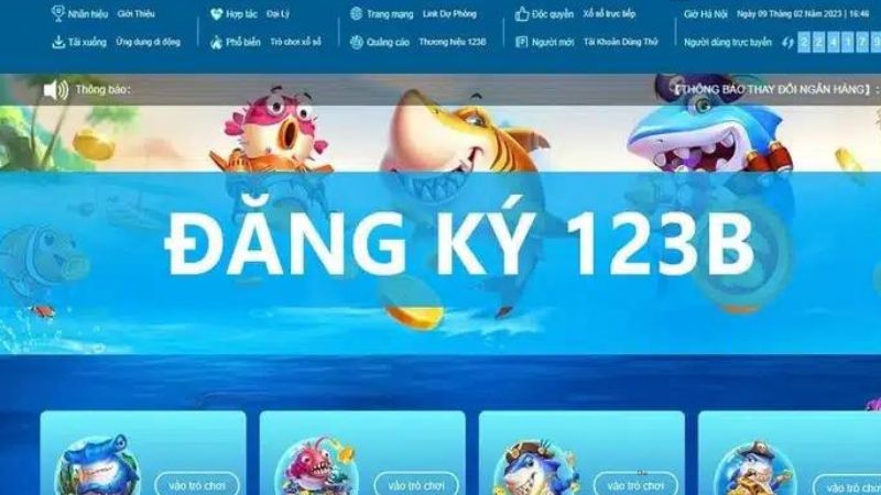 Lưu ý cơ bản khi bản khi bắt đầu đăng ký 123B 